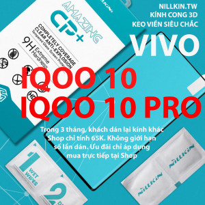 Kính cường lực Vivo IQOO 10, IQOO 10 Pro hiệu Nillkin.tw