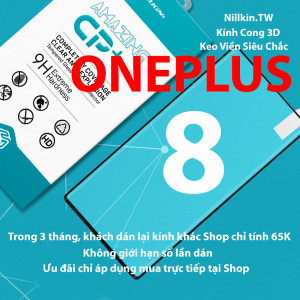 Kính cường lực OnePlus, One Plus 8 hiệu Nillkin.tw