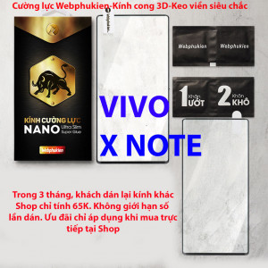 Kính cường lực Vivo X Note hiệu Webphukien