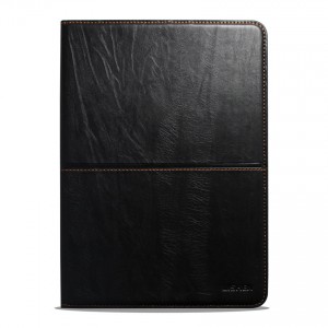 Bao da iPad Gen 6 / iPad 9.7 2018 hiệu Lishen The find leather (Đen)