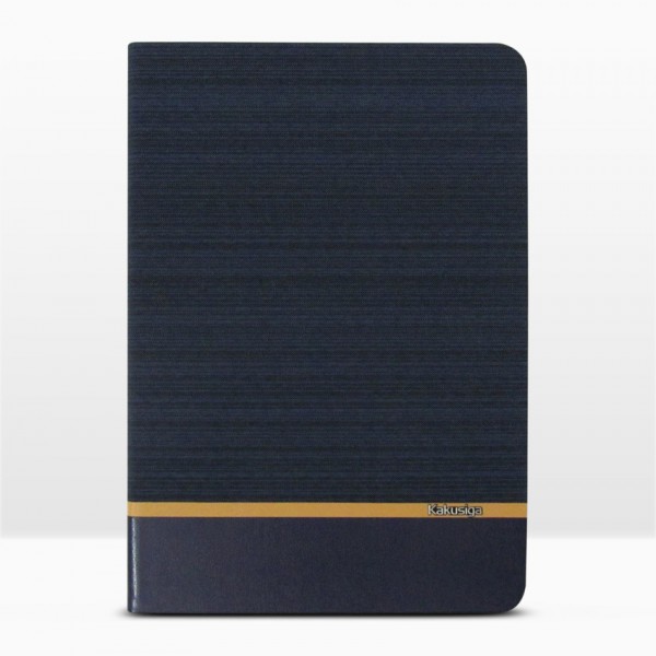 Bao da iPad Pro 9.7 inch vân vải hiệu Kaku Brown Series (xanh Navy)