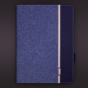 Bao da iPad Pro 9.7 inch vân vải hiệu Kaku Popular Series (xanh Navy)