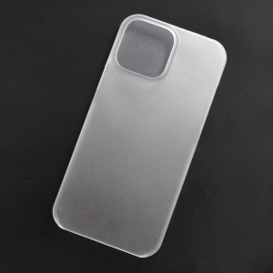 Ốp lưng nhựa cứng iPhone 13 Pro Max nhám trong