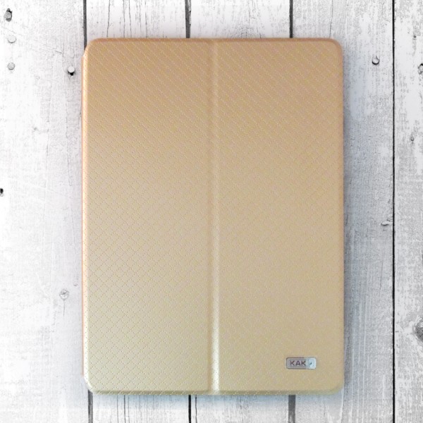 Bao da iPad Pro 10.5 inch hiệu KAKU "hai da" mới (VÀNG ĐẾ VƯƠNG)