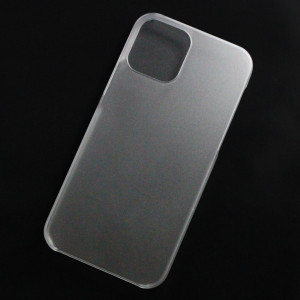 Ốp lưng nhựa cứng iPhone 12 Pro Max nhám trong