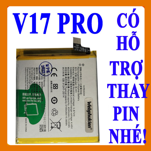 Pin Webphukien cho Vivo V17 Pro B-H1 4100 mAh
