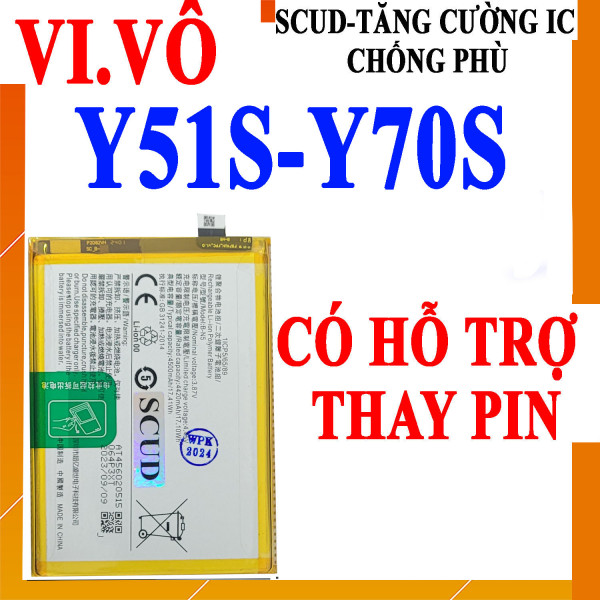 Pin Webphukien cho Vivo Y51S/Y70S B-N5 4500 mAh Việt Nam