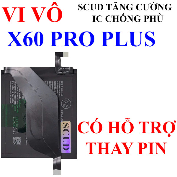 Pin Webphukien cho Vivo X60 Pro Plus B-P8 4200 mAh
