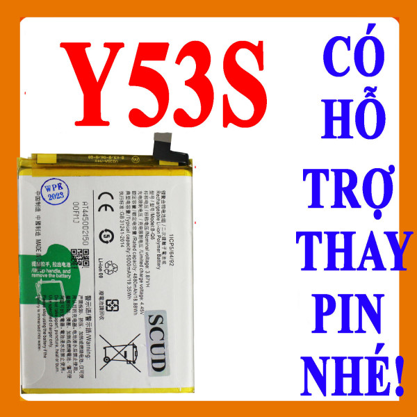 Pin Scud cho Vivo Y53S mã B-Q8 5000 mAh Việt Nam