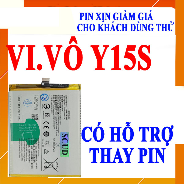 Pin Webphukien cho Vivo Y15S B-S8 5000 mAh Việt Nam