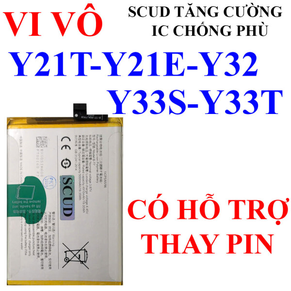 Pin Webphukien cho Vivo Y21T, Y32, Y33T, Y21E, Y33S B-T7 5000mAh