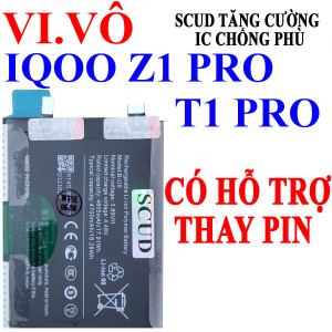 Pin Webphukien/SCUD cho Vivo IQOO Z6 Pro, T1 Pro B-U8 4700mAh