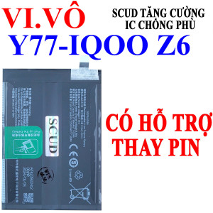 Pin Webphukien/SCUD cho Vivo Y77, IQOO Z6 B-V8 4400mAh