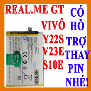 Pin Scud cho Vivo Y22S/V23E/S10E/Realme GT mã B-W3 5000 mAh Việt Nam