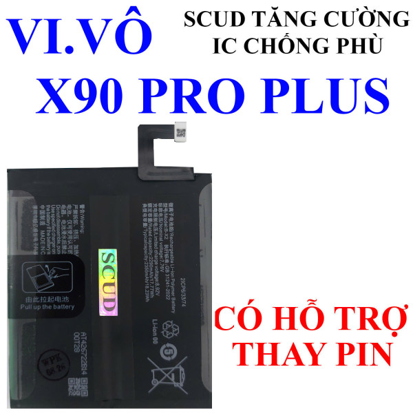 Pin SCUD/Webphukien cho Vivo X90 Pro Plus B-X2 dung lượng 4700 mAh