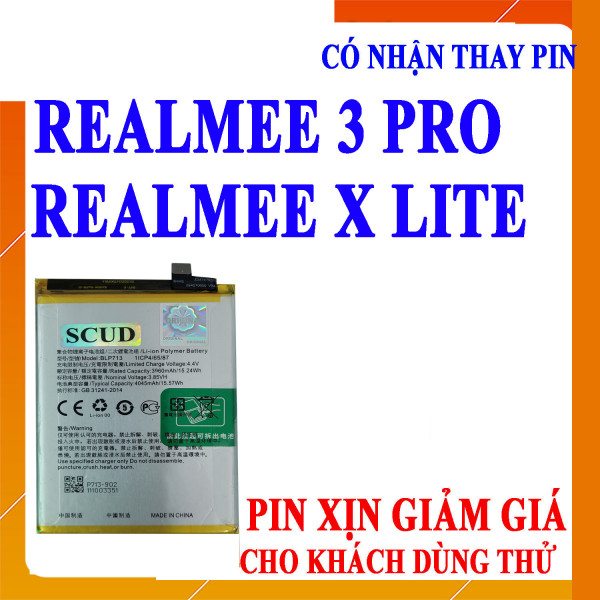 Pin Webphukien cho Realme 3 Pro, Realme X Lite Việt Nam BLP713 - 4045mAh