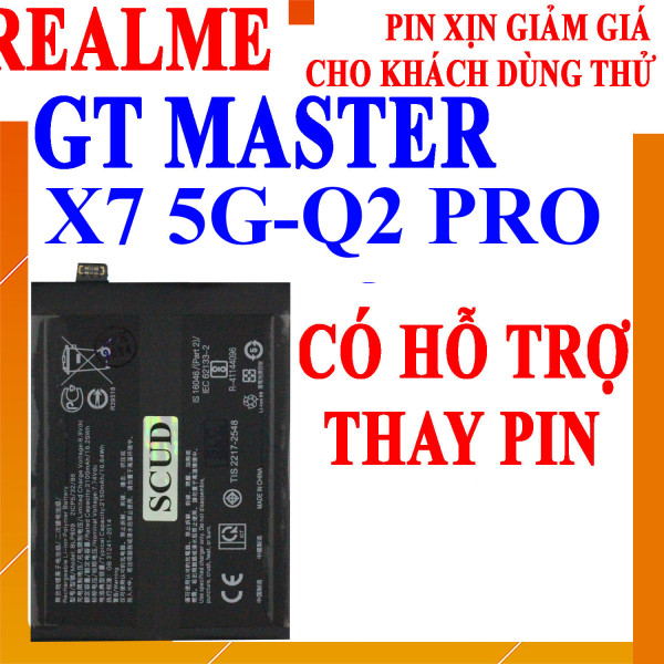 Pin Scud/Webphukien cho Realme Q2 Pro, GT Master, X7 BLP811 dung lượng 4250 mAh