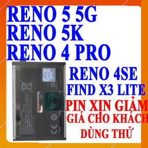 Pin Webphukien cho Oppo Reno 5 5G, Find X3 Lite, Reno 5K, Reno 4 SE Việt Nam BLP811 - 4250mAh