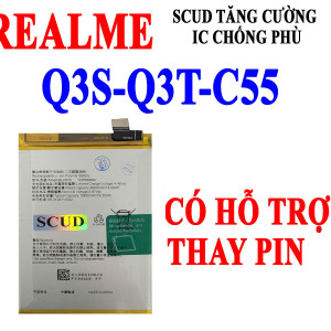 Pin SCUD/Webphukien cho Realme Q3S/Realme C55/Realme Q3T BLP875 5000 mAh