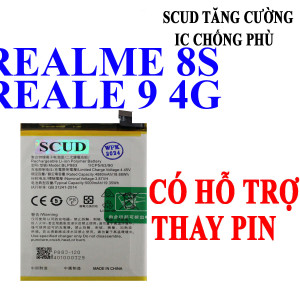 Pin Scud/Webphukien cho Realme 9, Realme 8S BLP883 dung lượng 5000 mAh