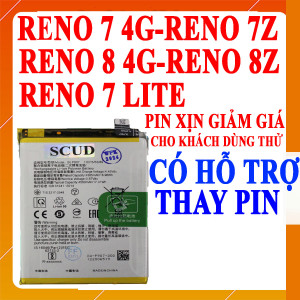 Pin Scud Oppo Reno 7/8 4G/7 Litte/7Z/8Z BLP907 4500 mAh