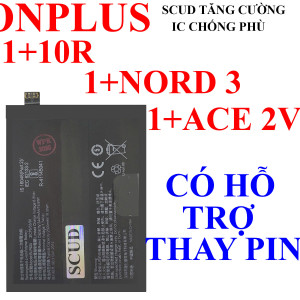 Pin SCUD/Webphukien cho OnePlus 10R/Nord 3/ACE 2V BLP925 5000mAh