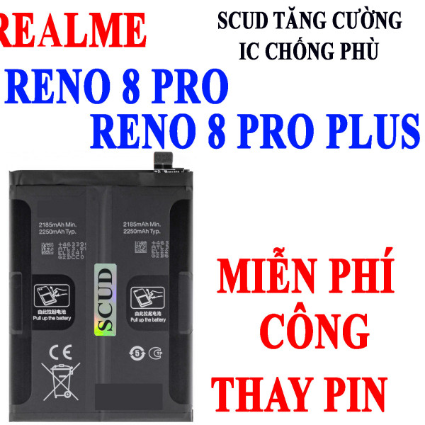 Pin Webphukien cho Oppo Reno 8 Pro/Reno 8 Pro Plus BLP929 4435mAh