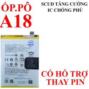 Pin Webphukien/SCUD cho Oppo A18 BLPA21 5000 mAh