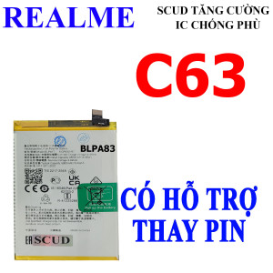 Pin SCUD/Webphukien cho Realme C63 BLPA83 5000 mAh Việt Nam