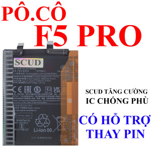 Pin Scud/Webphukien cho Poco F5 Pro BM5N 5060mAh