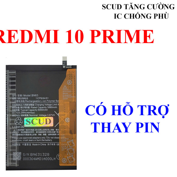 Pin SCUD/Webphukien cho Xiaomi 13 Ultra BM5Q 5000 mAh