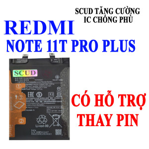 Pin SCUD/Webphukien cho Xiaomi Redmi Note 11T Pro Plus BP4C 4400mAh