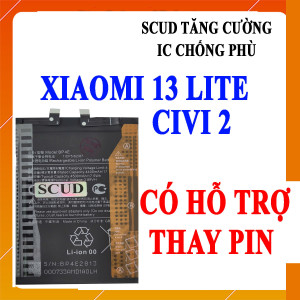 Pin SCUD/Webphukien cho Xiaomi 13 Lite/Civi 2 BP4E 4500 mAh
