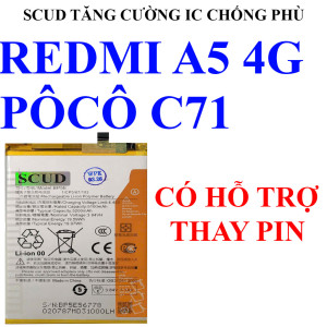 Pin SCUD/Webphukien cho Xiaomi Redmi A5, Poco C71 BP5E 5200mAh