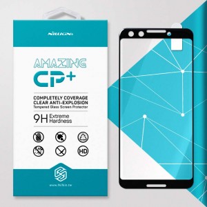 Miếng dán cường lực Google Pixel 3 hiệu Nillkin Full Keo viền (Đen) Miếng dán cường lực Google Pixel 3 hiệu Nillkin Full Keo viền (Đen)