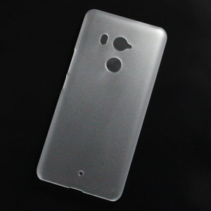 Ốp lưng nhựa cứng HTC U11 Plus nhám trong
