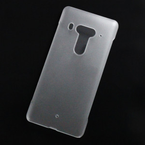 Ốp lưng nhựa cứng HTC U12 nhám trong