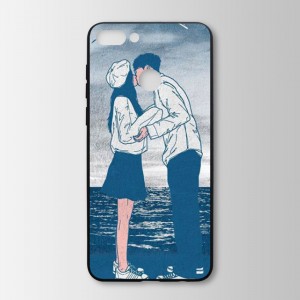 Ốp lưng kính in hình cho Huawei Y9 2018 Valentine (mẫu 8) - Hàng chính hãng