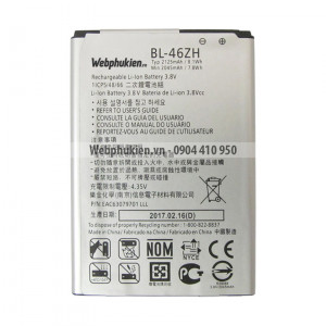 Pin Webphukien cho LG K7 X210 Việt Nam (BL-46ZH) - 2125mAh Pin Webphukien cho LG K7 X210 Việt Nam (BL-46ZH) - 2125mAh