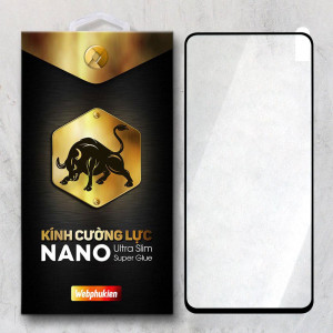 Miếng dán cường lực Nokia X71, Nokia 8.1 Plus hiệu Web Phụ Kiện Full (Đen) Miếng dán cường lực Nokia X71, Nokia 8.1 Plus hiệu Web Phụ Kiện Full (Đen)