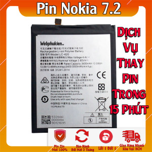 Pin Webphukien cho Nokia 7.2, Nokia 6.2 Việt Nam LC-620 (LC620) dung lượng 3500mAh