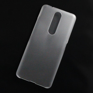 Ốp lưng nhựa cứng Nokia 2.4 nhám trong