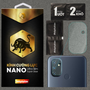 Kính dán cường lực Camera cho OnePlus One Plus Nord N100 chính hãng Web Phụ Kiện