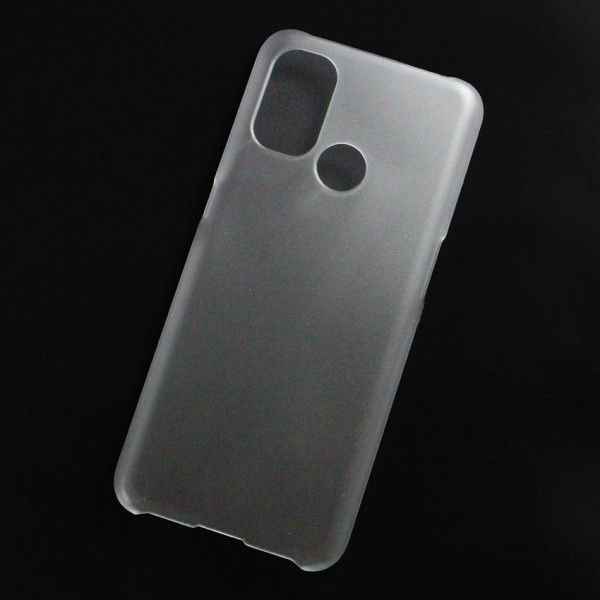Ốp lưng nhựa cứng OnePlus One Plus Nord N100 nhám trong