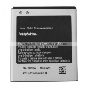 Pin Samsung Galaxy S2 Hàn Quốc E210 (EB-L1D7IBA) - 1850mAh Original Battery Pin Samsung Galaxy S2 Hàn Quốc E210 (EB-L1D7IBA) - 1850mAh Original Battery