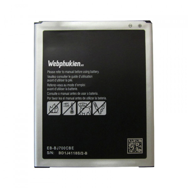 Pin Webphukien cho Samsung Galaxy J7/2015/J7 Duo/J4 2018 (J400) Việt Nam - 3000mAh 