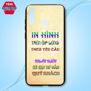 Ốp lưng kính cho Samsung Galaxy A20s in hình theo yêu cầu + Tặng cường lực Full Ốp lưng kính cho Samsung Galaxy A20s in hình theo yêu cầu + Tặng cường lực Full