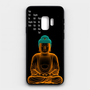Ốp lưng kính in hình cho Samsung Galaxy S9 hình Phật (mẫu 7) - Hàng chính hãng