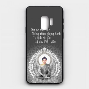 Ốp lưng kính in hình cho Samsung Galaxy S9 hình Phật (mẫu 8) - Hàng chính hãng