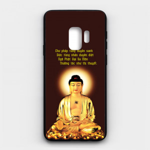 Ốp lưng kính in hình cho Samsung Galaxy S9 hình Phật (mẫu 9) - Hàng chính hãng